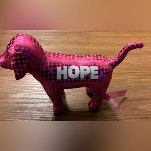 victoria’s Secret PINK mini plush dog collectible, excellent condition